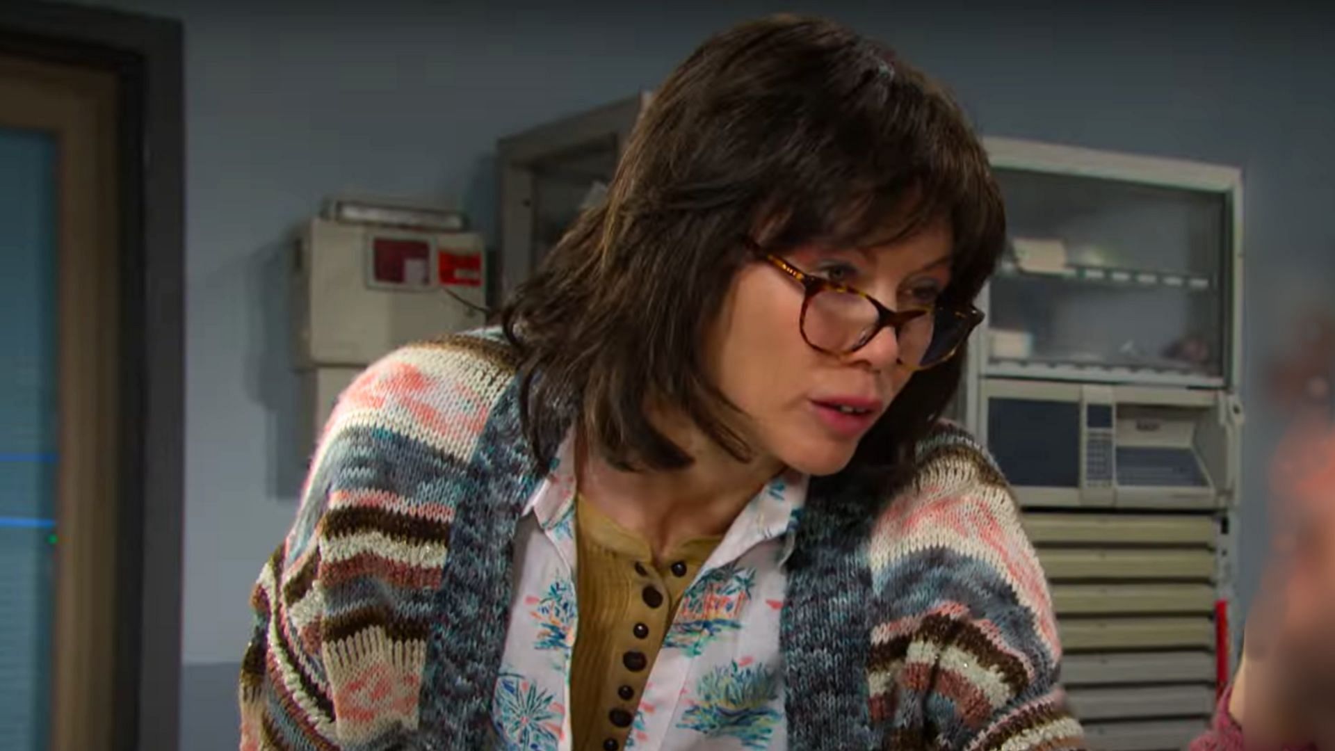 Susan Banks has a worrisome premonition (Image via YouTube/@Days of Our Lives)